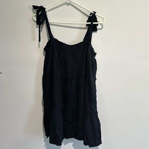 NWOT The Lace Cactus Black Babydoll Dress - Large